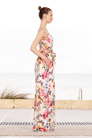 JERRY SILK BUTTERFLY JUMPSUIT